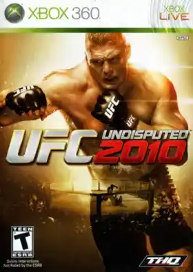 UFC Undisputed 2010 (USA) box cover front